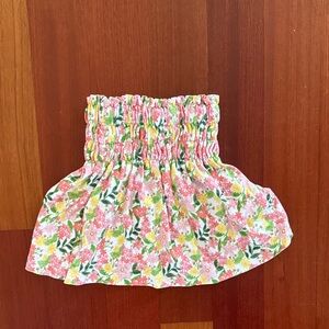 Floral Pink Kids Skirt